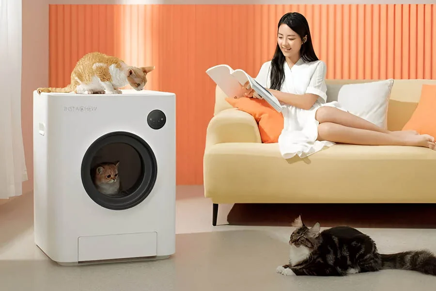 auto kitty litter cleaner