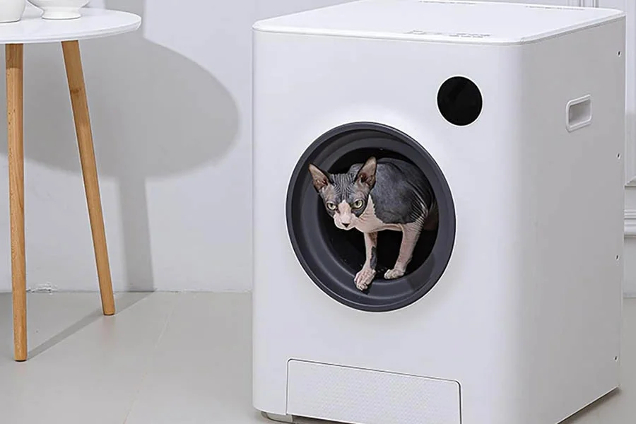 cat litter box automatic