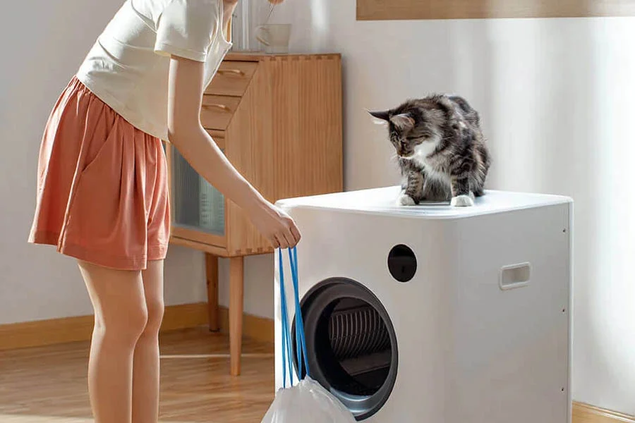 cat litter robots