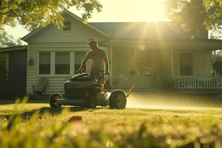 battery lawn tractor